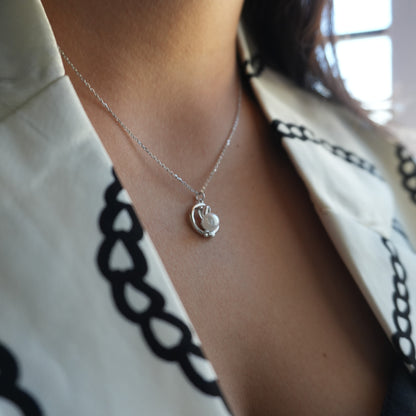Pearl Bunny Pendant