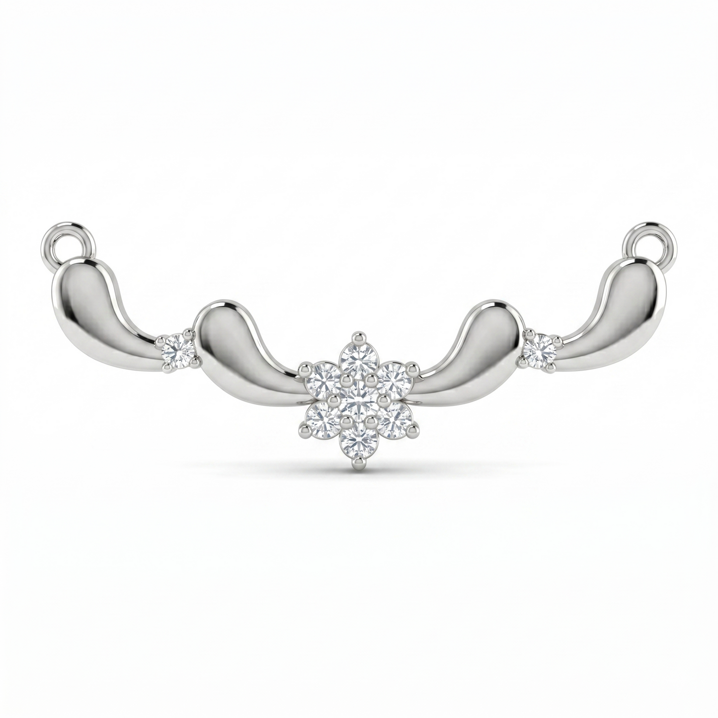 The Luminous Bloom Curve Pendant