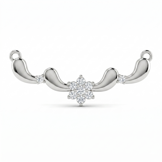The Luminous Bloom Curve Pendant