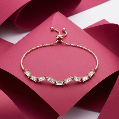 The Baguette Line Bracelet