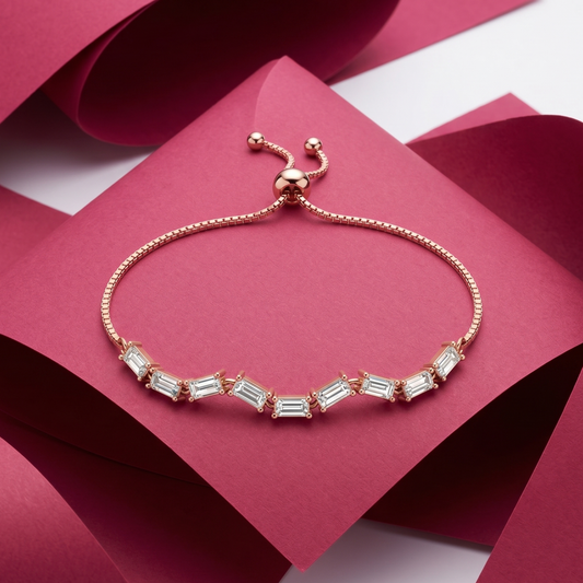 The Baguette Line Bracelet